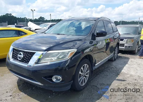 2013 Nissan Pathfinder Sl из США, поврежденный, VIN 5N1AR2MN2DC662514